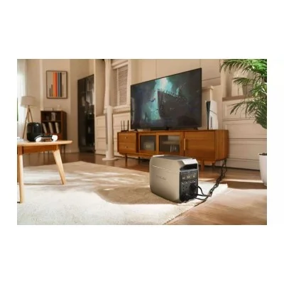 Ecoflow Delta 3 Power Station, 1024Wh Solar Generator - Black